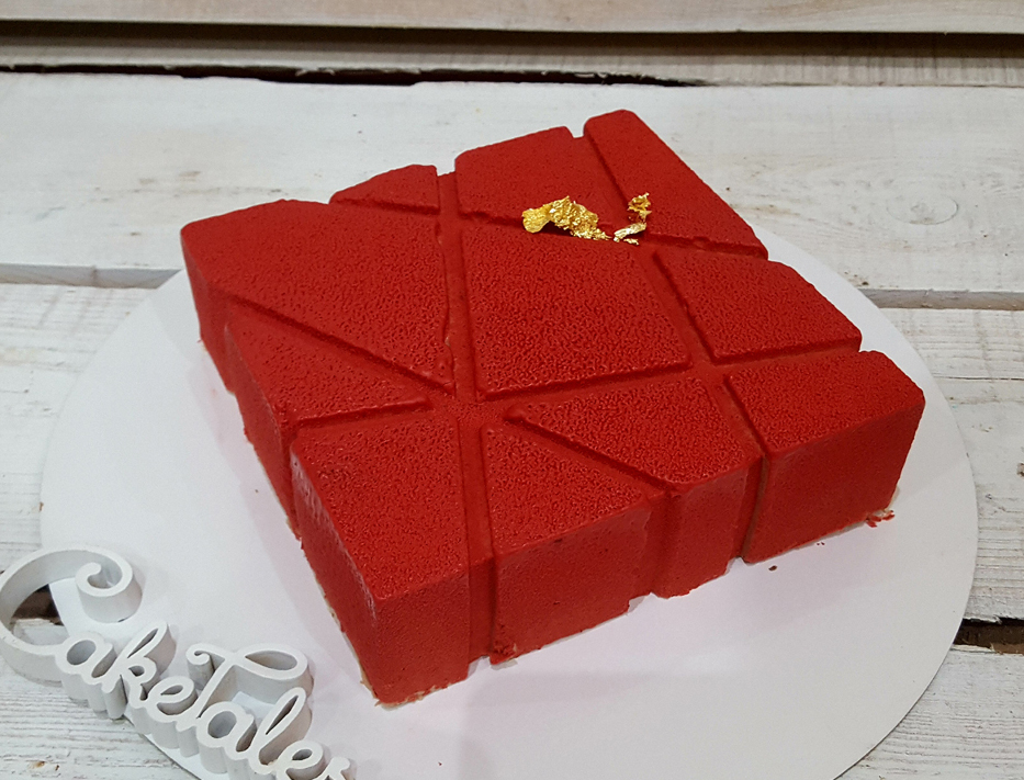 Торт Красный квадрат